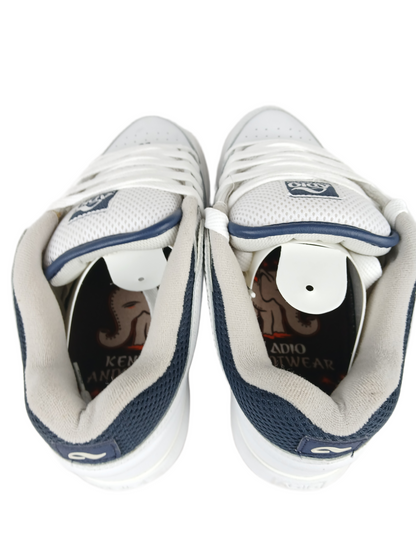 Adio Kenny Anderson Kenny V2 White Navy Gum US Mens Size 9 Vintage Sample Shoes