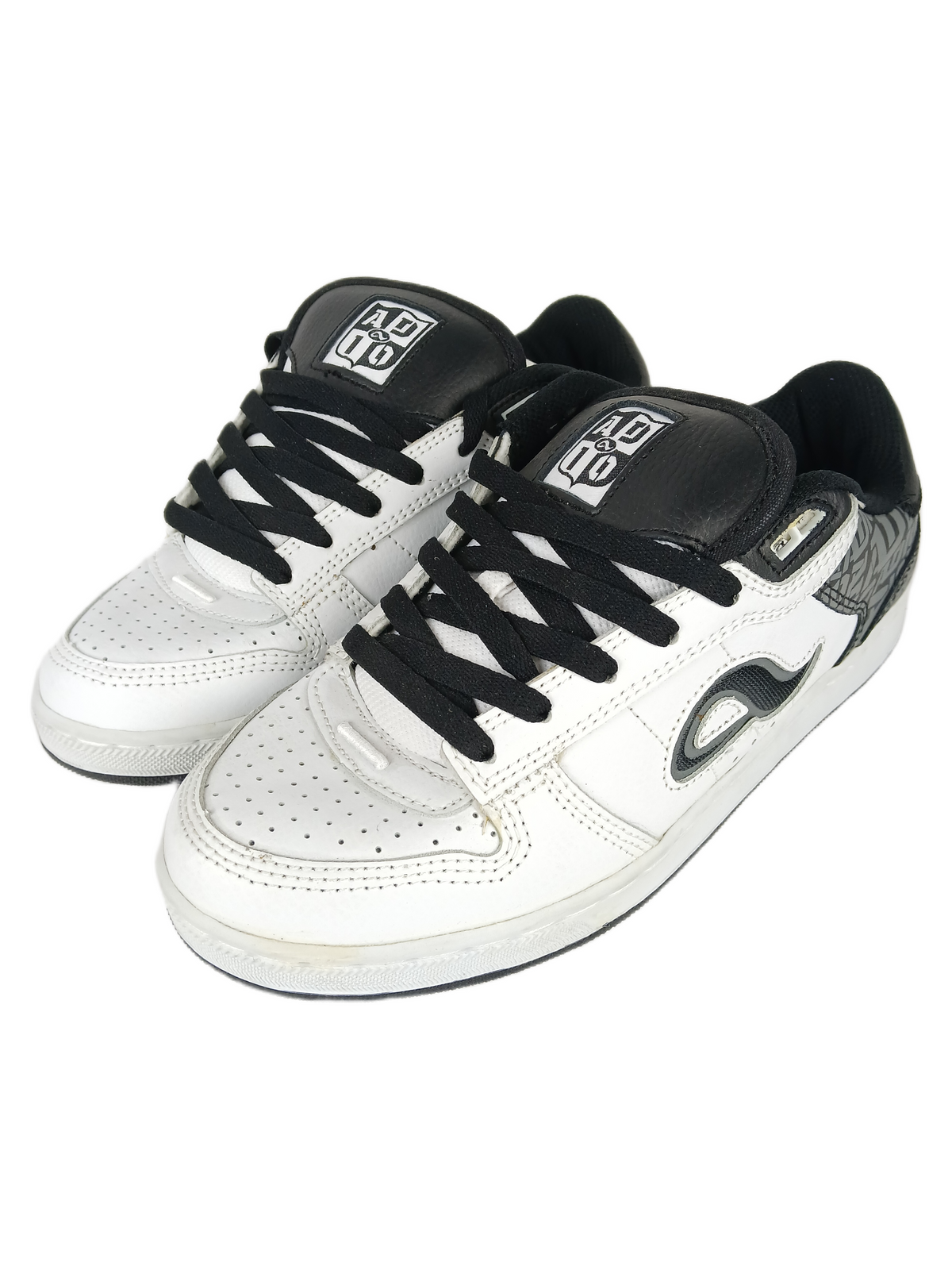Adio Hamilton V2 White Grey Black US Mens Size 9.5 Vintage 