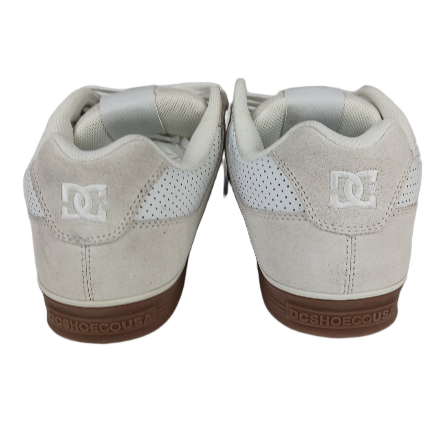 DC Rob Dyrdek Pure Plaza White Gum US Mens Size 9 Vintage Sample Shoes 2008
