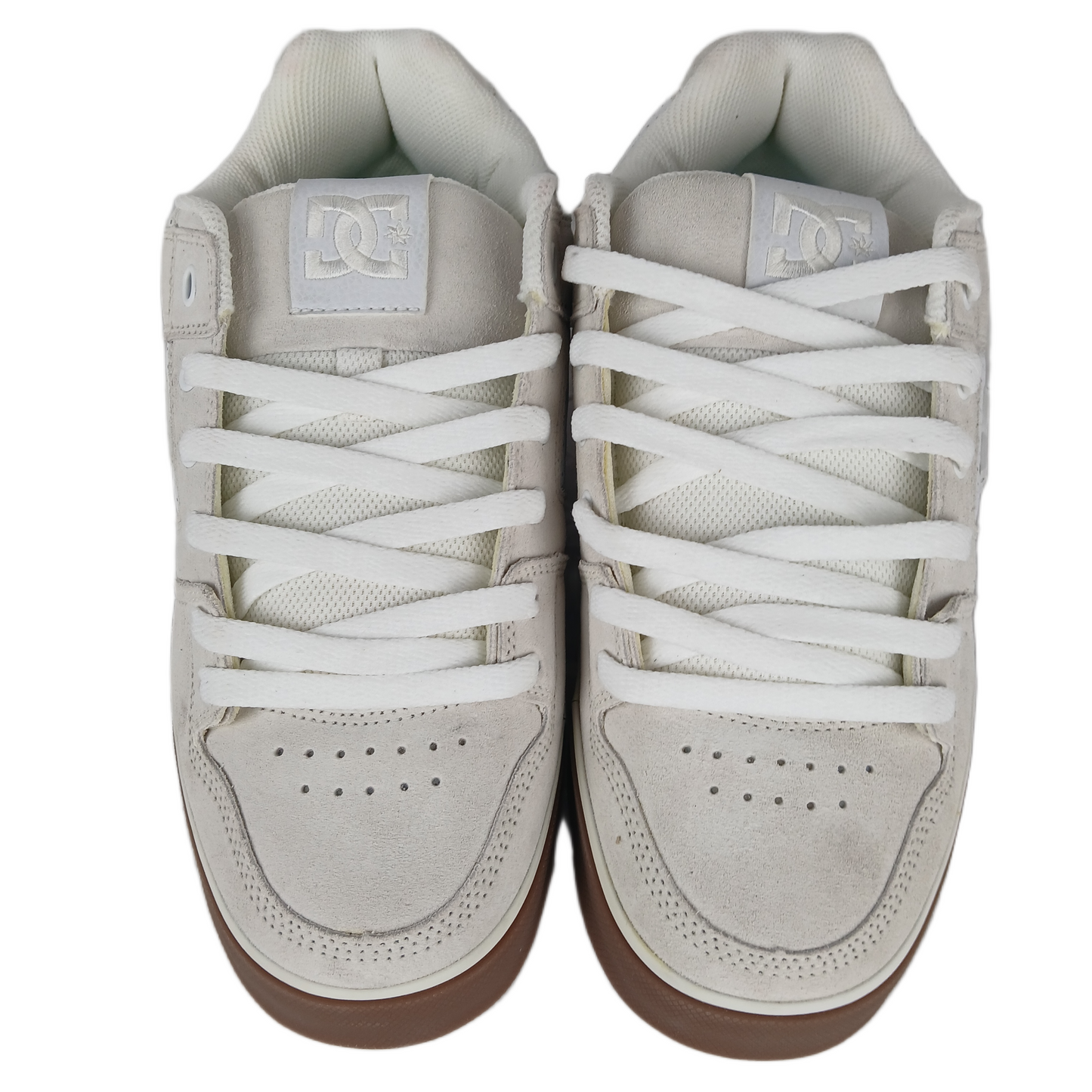DC Rob Dyrdek Pure Plaza White Gum US Mens Size 9 Vintage Sample Shoes 2008