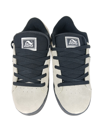 Adio Eugene SL #97 White Black Gum US Mens Size 9.5 Sample Shoes