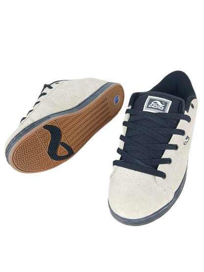 Adio Eugene SL #97 White Black Gum US Mens Size 9.5 Sample Shoes