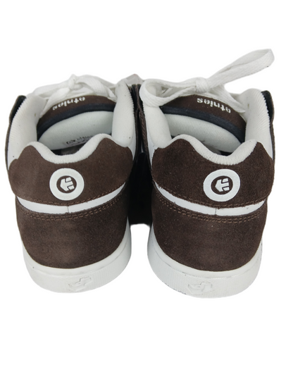 Etnies Ronnie Creager Creager White Black Brown Suede US Mens Size 9 Vintage Sample Shoes