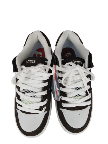 Etnies Ronnie Creager Creager White Black Brown Suede US Mens Size 9 Vintage Sample Shoes