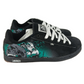 Adio Eugene SL Black Green Gum Wolf Skull Print US Mens Size 9.5 Vintage Sample Shoes