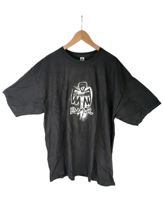 Baker Leo Romero Vato Angel Graphic Black White Mens Size 2XL S/s Vintage Shirt