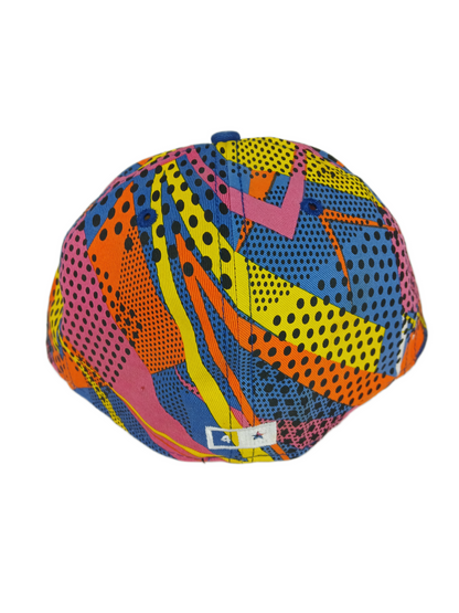 Fourstar X New Era 59Fifty Mark Gonzales Face Yellow Multi Size 7 1/4 57.7cm Vintage Fitted Hat