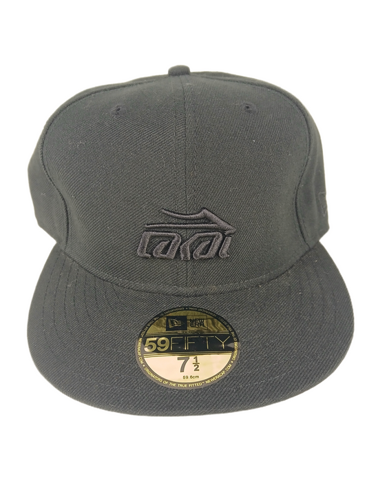 Lakai X New Era 59Fifty Black Black Size 7 1/2 59.6cm Vintage Fitted Hat