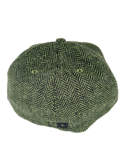 Fourstar X New Era 59Fifty Wool Green Black Pirate Size 7 55.8cm Vintage Fitted Hat