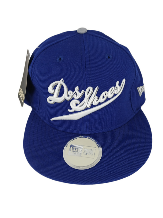DVS Shoes X New Era Blue Silver One Size Fits All Vintage Snapback Hat