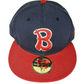 Baker X New Era 59Fifty Classic B Logo Navy Red White Baker Letters Back Print Size 7 1/4 57.7cm Vintage Fitted Hat