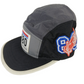 The Hundreds 1980 Followers Of The Old School Black White Blue Multi One Size Fits All Vintage Strapback 5 Panel Hat