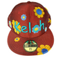 Fourstar X New Era 59Fifty James Kelch Flowers Embroidered & Raised All Over Print Red Multi Size 7 3/8 58.7cm Vintage Fitted Hat