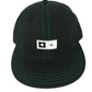 Fourstar X New Era 59Fifty Black Green Pinstripes Silver Fourstar Logo Size 7 55.8cm Vintage Fitted Hat