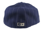 Fourstar X New Era 59Fifty Blue White Pinstripes Silver Pirate Size 7 55.8cm Vintage Fitted Hat