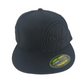 Bones Swiss Black Black Size 7 1/4 - 7 5/8 Vintage Flexfit 210 Fitted Hat