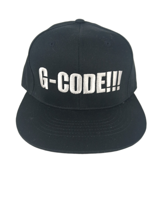 Baker G-Code Black Silver Front Print B Letter Back Print Size 7 1/4 Vintage Baker Fitted Hat