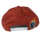 The Hundreds Adam Bomb Logo Metallic Red White Bombs Front Print Hundreds Bomb Back Print One Size Fits All Vintage Snapback Hat