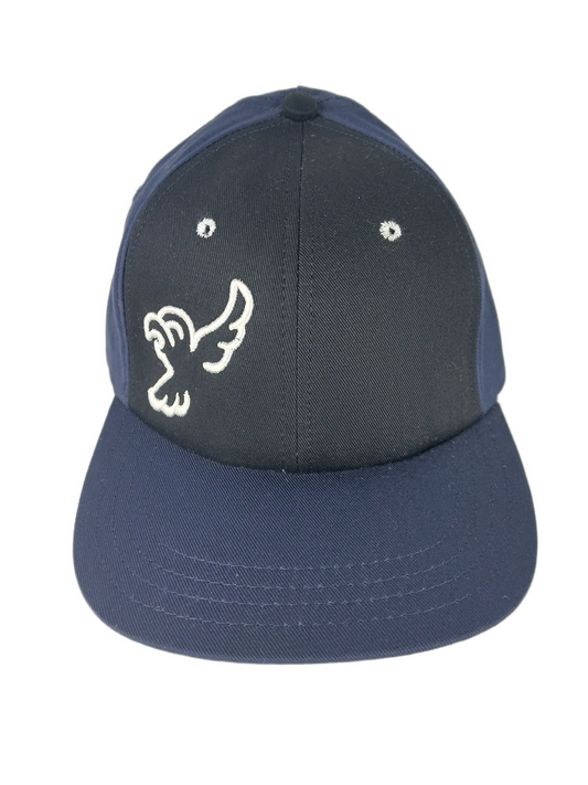 Domestics Fred Gall Bird Navy Black Silver One Size Fits Most Vintage Flexfit Hat