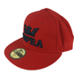 Supra X New Era 59Fifty Black Red Crown & Text Logo Size 7 1/2 59.6cm Vintage Fitted Hat
