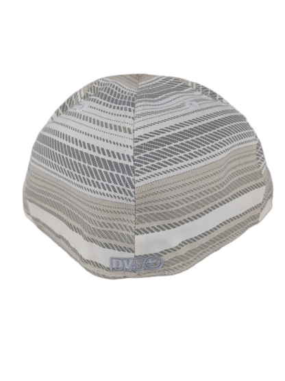 DVS X New Era Lines Tan Cream Olive Silver Size 7 1/4 57.7cm Vintage Fitted Hat