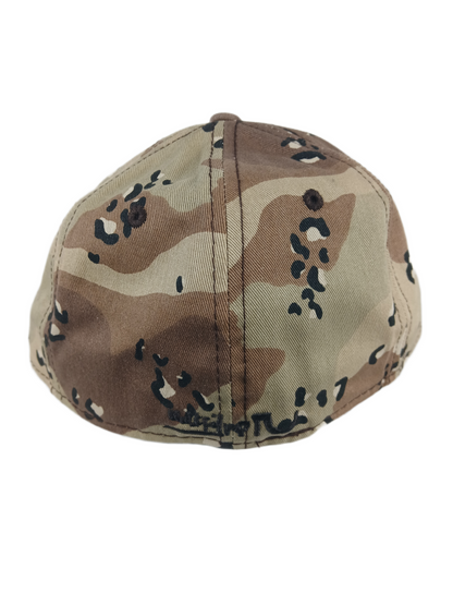Quicksilver X New Era 59Fifty Desert Camo Size 6 3/4 53.9 (XS) Vintage Fitted Hat