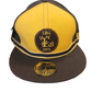 LRG X DVS X New Era 59Fifty Brown Gold Size 7 1/2 59.6cm Vintage Fitted Hat