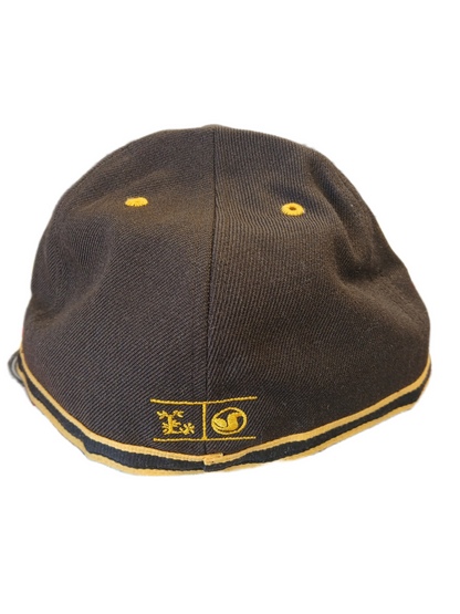 LRG X DVS X New Era 59Fifty Brown Gold Size 7 1/2 59.6cm Vintage Fitted Hat