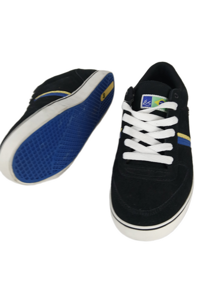 eS Cassette Black Royal White US Mens Size 9.5 Sample Shoes