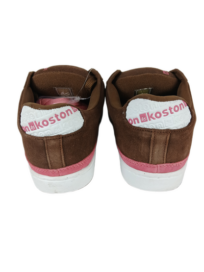 eS Eric Koston Koston 6 Brown Pink Rose US Mens Size 10.5 Vintage Sample Shoes