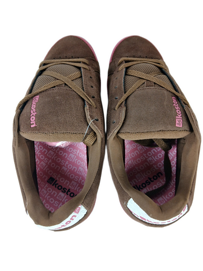 eS Eric Koston Koston 6 Brown Pink Rose US Mens Size 10.5 Vintage Sample Shoes