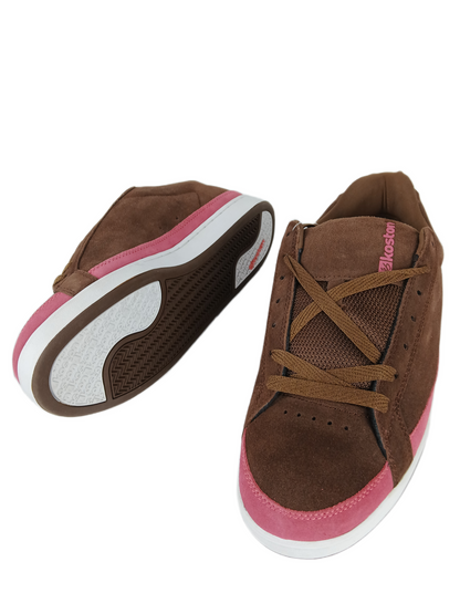 eS Eric Koston Koston 6 Brown Pink Rose US Mens Size 10.5 Vintage Sample Shoes