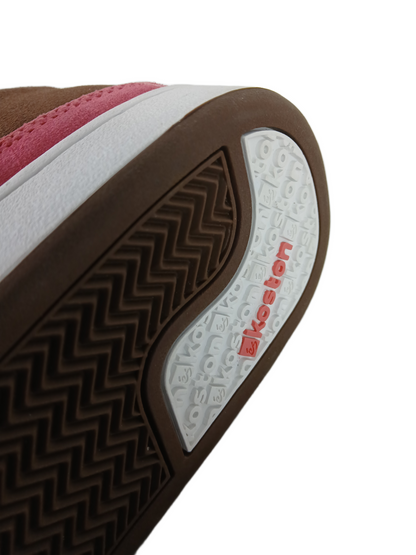 eS Eric Koston Koston 6 Brown Pink Rose US Mens Size 10.5 Vintage Sample Shoes