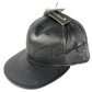 Circa C1rca Ibanz Black All Leather Size 7 3/8 Vintage Fitted Sample Hat