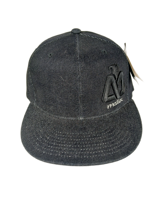 Matix Charcoal Denim One Size Fits All Vintage Flexfit Original Hat