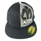 Matix Large Eagle Panel EST. 1998 Black White Grey Size 7 1/4 - 7 5/8 Vintage Flexfit 210 Fitted Hat
