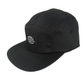 Modus Bearing Company First Class Black Silver One Size Fits All Vintage Strapback 5 Panel Hat