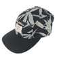 Element Hemp Collection Take The High Road Leaves Black Green One Size Fits All Vintage Strapback 5 Panel Hat