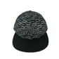Lakai Ripples Black Silver Grey Size 7 3/8 Vintage Lakai Fitted Hat