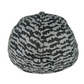 Lakai Ripples Black Silver Grey Size 7 3/8 Vintage Lakai Fitted Hat