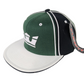Supra Tri Color Panel Large Crown Cream White Olive Black Silver Striped One Size Fits All Original Flexfit Hat