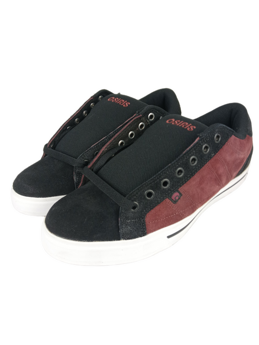 Osiris Diablo Burgundy/Black/White US Mens Size 10.5 Shoes