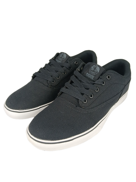 Osiris Caswell Berry Caswell Vulc Black Canvas White Gum US Mens Size 9 Shoes