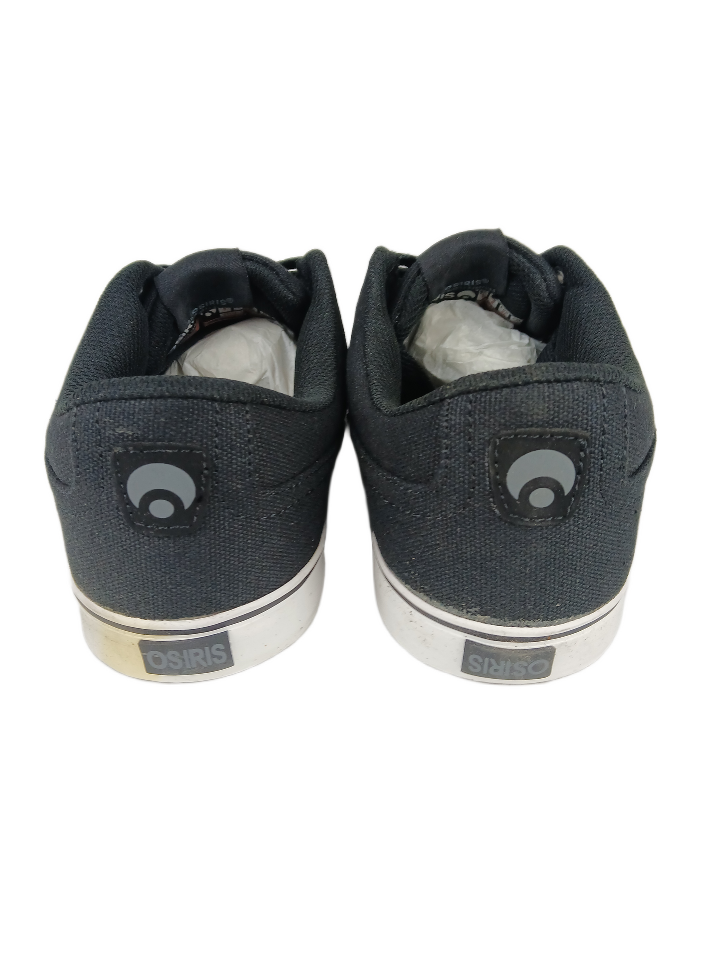 Osiris Caswell Berry Caswell Vulc Black Canvas White Gum US Mens Size 9 Shoes