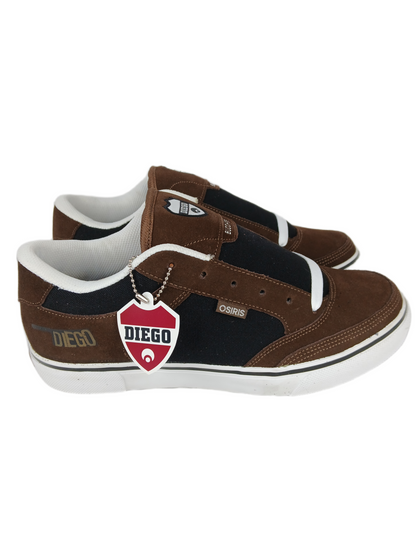 Osiris Cleaver Brown Black US Mens Size 11 Shoes