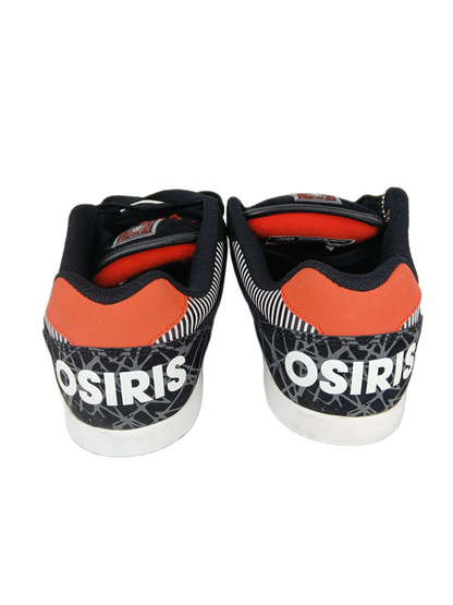 Osiris Corey Duffel Duffel Black/Red Stripes US Mens Size 11 Shoes
