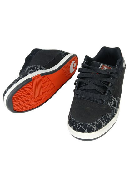 Osiris Corey Duffel Duffel Black/Red Stripes US Mens Size 11 Shoes