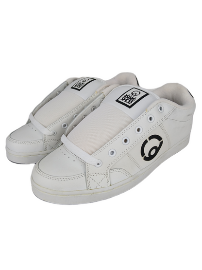 Osiris Hybrid White Black US Mens Size 10.5 Shoes