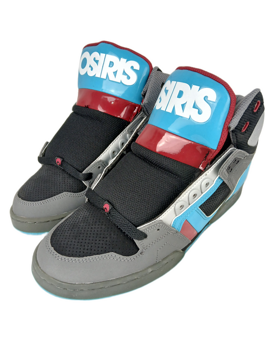 Osiris NYC 83 BLK/Teal/Red US Mens Size 9.5 Shoes