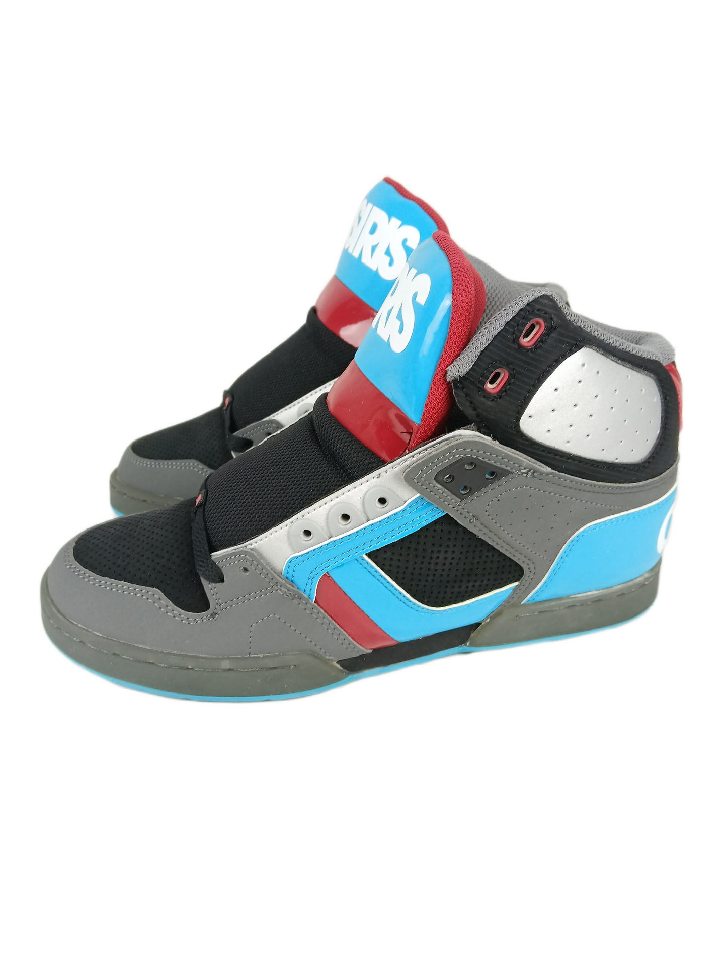 Osiris NYC 83 BLK/Teal/Red US Mens Size 9.5 Shoes